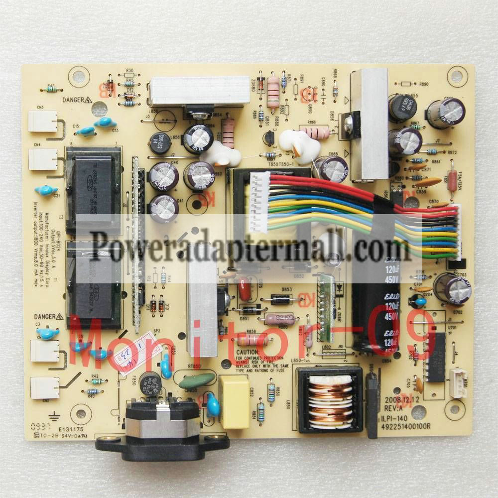 HP Q2210S 2009F ILPI-140 Power Supply Board 492151400100R